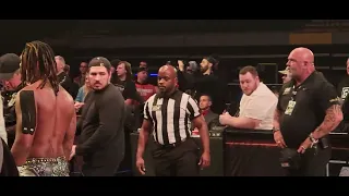 Swerve Strickland and Brian Pillman Jr with Dustin Rhodes run in to help AEW Rampage 2-3-23