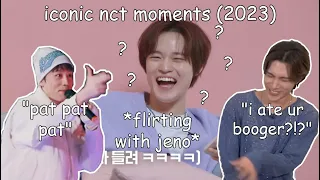 nct 2023 moments that itches my subscribers' left brain