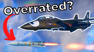 Aim-7 Better than Aim-54? F-14A Review (War Thunder Danger Zone)