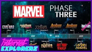 Marvel Phase 3 Reveal Announcement Reactions - Internet Explorerz (Ep. 19)