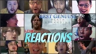 Best Live Death Stranding E3 REACTIONS! AWESOME!!!!!!!! HILARIOUS!!!!!!!