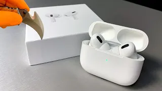 AirPods Pro Unboxing and Sound Test Best Apple Copy True Wireless Earbuds 2023 - ASMR