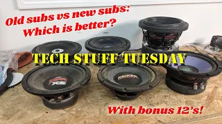 Are old subs better than new ones? Part 1 - Tech Stuff Tuesday