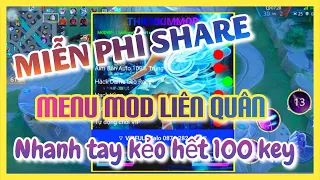 Share Menu Mod Miễn Phí | Hack Liên Quân Mobile Map Sáng + Aim Skill Mới Nhất