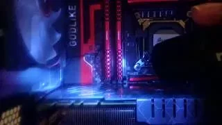Close SLI Triple Slot GPU installation