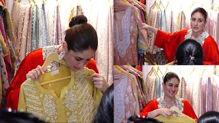 Kareena Kapoor Khan doing Shopping Lucknow kurtis from Pakistani Store | Kareena Kapoor's shopping