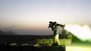 Javelin Missile Destroy A Taliban Munitions Cache