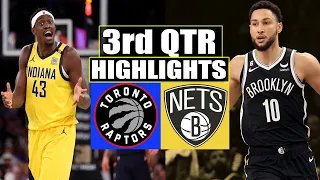 Toronto Raptors vs Brooklyn Nets 3rdQTR  Feb 22, 2024 Highlights | NBA Season