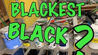 Blackest Black: Comparing Black Automotive Paint #blackest #blackpaint, #jetblack