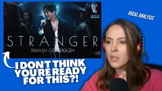 Vocal Coach Reacts to DIMASH Stranger (New Wave 2021) | & Analysis | Jennifer Glatzhofer
