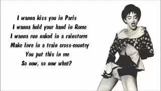 Madonna - Justify My Love Karaoke / Instrumental with lyrics on screen