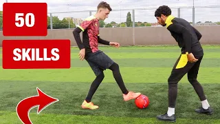 50 Skills you can use to Beat a PRO Footballer !?