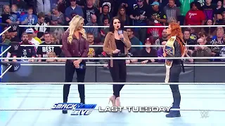 SmackDown LIVE, 5, Dec, 2018: See how the first-ever Women's TLC Match became reality: