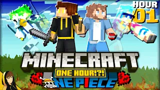 ONE PIECE MOD + HARDCORE MODE = ?!?!? | Minecraft - [One Hour One Piece - #1]