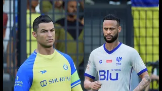 Al Nasser vs Al Hilal - Cristiano Ronaldo vs Neymar no FIFA 23