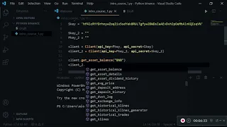 python-binance  الدرس - 010 - مقدمة عن مكتبة