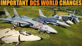News: Important Updates To FA-18C, F-16C, F-14B, JF-17 & AV-8B | DCS WORLD Sep 2020