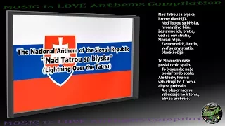 Slovakia National Anthem "Nad Tatrou sa blyska" INSTRUMENTAL with lyrics