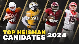 HEISMAN CANDIDATES for the 2024 CFB Season