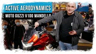 2022 Moto Guzzi V100 MANDELLO Sports Tourer Walkaround | EICMA 2021
