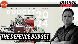 Has the Defence budget gone up or down?