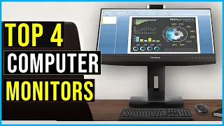 ✅Top 4: Best Computer Monitors in 2024 - The Best Computer Monitors Buying Guide [Reviews]