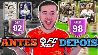 🔥TRANSFORMEI A CONTA DO INSCRITO SORTUDO🔥15 MIL FC POINTS DE PACKS NO FC MOBILE 24