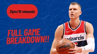 Kristaps Porzingis: Full Game Breakdown (w/Commentary)