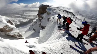 Corbet's Couloir in Jackson Hole - February/March 2023 - Never Sidestep!