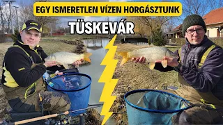 Egy ismeretlen vízen horgásztunk