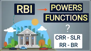 RBI Powers and Functions | CRR, SLR, Repo Rate, Bank Rate Explained | Hindi