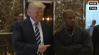 Donald Trump Met Kanye At Trump Tower | NowThis