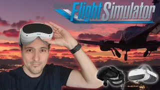 MICROSOFT FLIGHT SIMULATOR MIT DER PICO 4 - Besser als Reverb G2 & Pico Neo 3 Link?