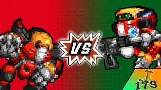 Gamma Vs Omega (Sprite Animation)