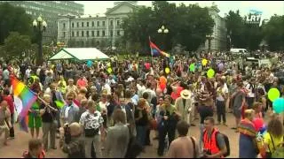 Saugiausias renginys Vilniuje - „Baltic Pride 2013" (vaizdo reportažas)