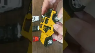 Jeep Wrangler Model Toy Car