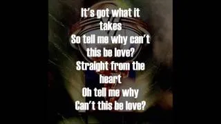 Van Halen - Why Can't This Be Love LYRICS