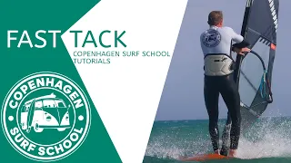 HOW TO FAST TACK - COPENHAGEN SURF SCHOOL TUTORIALS | WINDSURF MASTERCLASS PRO PROGRAM