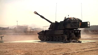 Ultra Powerful German Self Propelled Artillery in Action  PzH 2000 + US M109 Paladin