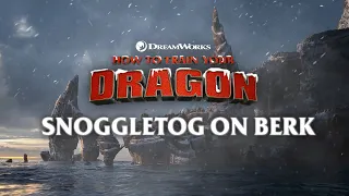 How to Train Your Dragon: Snoggletog on Berk | Music and Ambience - 1 HR | (Christmas Special)