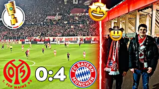 "Mainz 05 gegen Bayern München DFB Pokal Achtelfinale Vlog!🔴⚪️" Stadionvlog [Deutsch] [German]