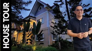 Full house tour 842 P28M inside Tagaytay Highlands The best among the rest | American  Inspired SELF