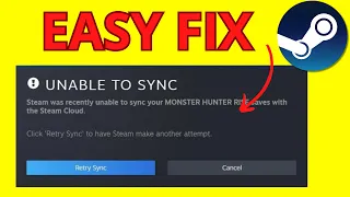 How To Fix: Steam 'Unable To Sync Error' | Full Guide 2023