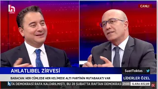 GENEL BAŞKANIMIZ ALİ BABACAN HALK TV LİDERLER ÖZEL PROGRAMINA KONUK OLUYOR