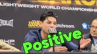 (BREAKING NEWS) Ryan Garcia B SAMPLES POSITIVE Now FACES COMMISSION