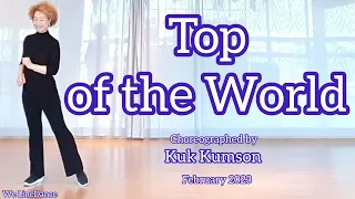 Top of the World linedance - beginner level linedance - Kuk Kumson - February 2023