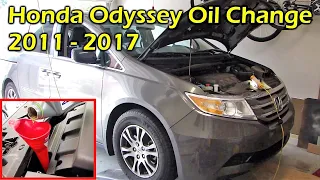 Honda Odyssey Oil Change ( 2011 - 2017 )