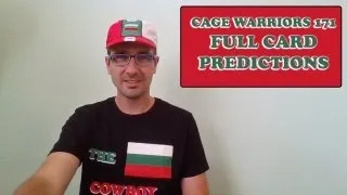 Cage Warriors 171: Bungard Vs. Girlean - Full Fight Card Predictions + Breakdown