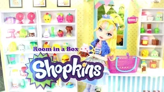 DIY - How to Make: Doll Room in a Box: Shopkins - Handmade - Crafts