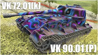 VK 72.01(k) & VK 90.01 (P) ● WoT Blitz